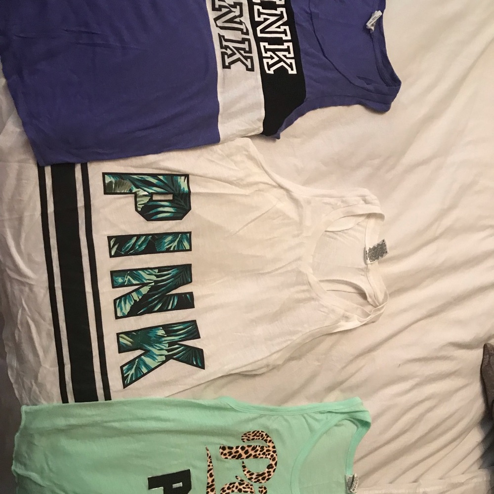 PINK victoria secret tanks